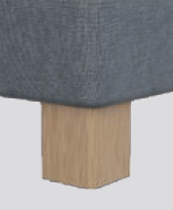 H 06-10 (Höhe ca. 10cm), Holz Natur lackiert, gegen Aufpreis